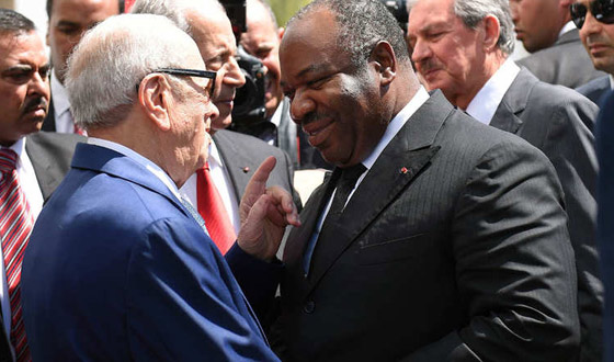 صور.. الرئيسان الفلسطيني والفرنسي في مسيرة ضد الارهاب بتونس صورة رقم 2