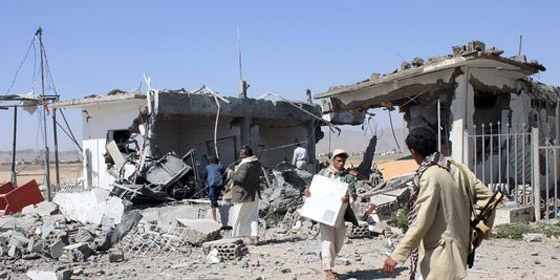 غارات الحزم تستهدف مخازن أسلحة الحوثيين وانفجارات تهز صنعاء صورة رقم 6