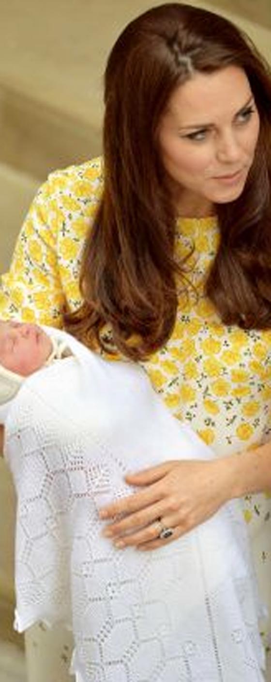 الاميرة كيت ميدلتون تذهل نساء بريطانيا في أول طلة لها بعد الولادة صورة رقم 4
