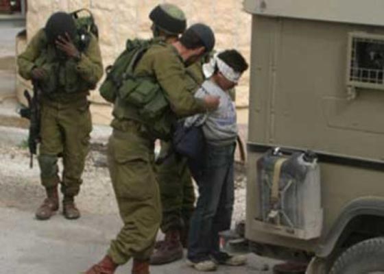 كماشة الاحتلال تطبق فكيها الناريين على اربعة اطفال فلسطينيين صورة رقم 1