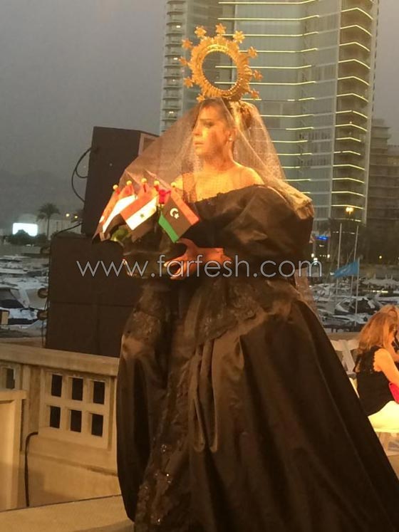 صور رويدا المحروقي تصدم الجمهور وتعرض فستان زفاف أسود   صورة رقم 3