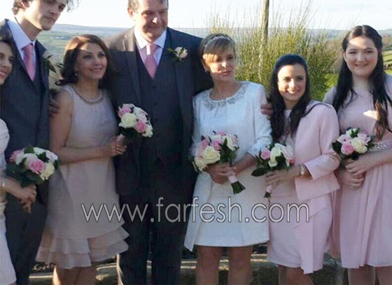 صور ماجدة الرومي اشبينة صديقتها يوم زفافها في لندن  صورة رقم 1