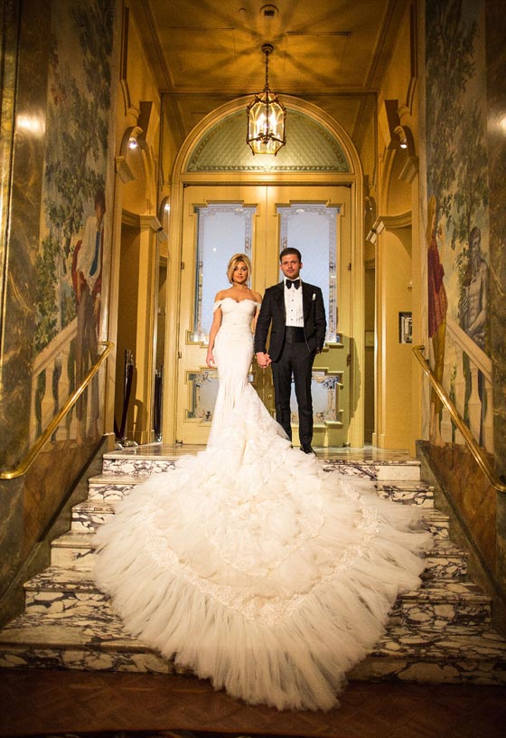 صور حفلات زفاف اسطورية كلّفت العروسين مليون دولار صورة رقم 9