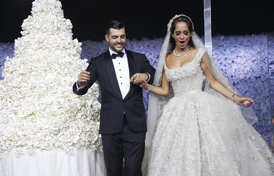 صور حفلات زفاف اسطورية كلّفت العروسين مليون دولار صورة رقم 3