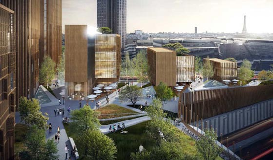 فرنسا تعيد الى تصاميمها المعمارية ناطحات سحاب خشبية صورة رقم 1