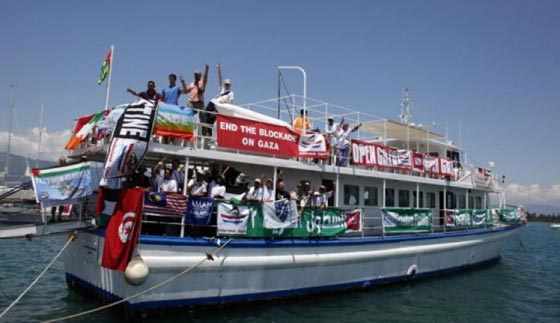 اسرائيل تعترض سفينة ماريان لكسر حصار غزة وتسيطر عليها دون اصابات صورة رقم 3