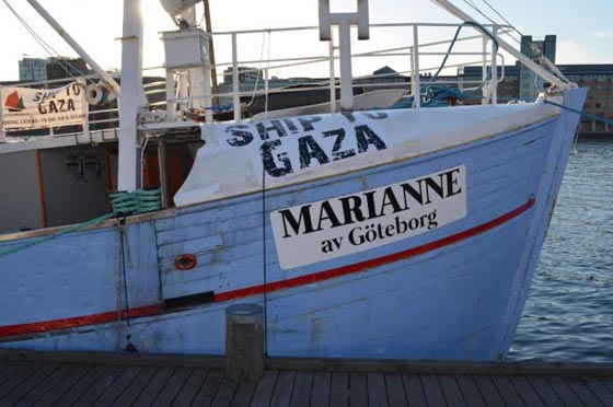 اسرائيل تعترض سفينة ماريان لكسر حصار غزة وتسيطر عليها دون اصابات صورة رقم 10