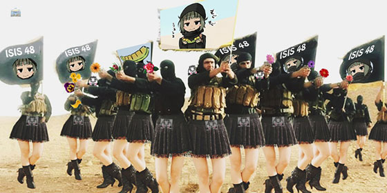 داعش تشان.. حسناء يابانية تواجه الدواعش بجرأة واقدام نادرين صورة رقم 2