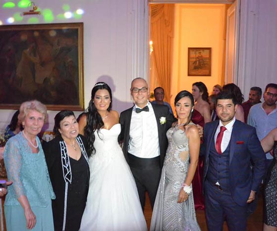 صور زفاف ملكة جمال مصر السابقة إنجي عبد الله على دبلوماسي تركي صورة رقم 1