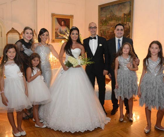 صور زفاف ملكة جمال مصر السابقة إنجي عبد الله على دبلوماسي تركي صورة رقم 6