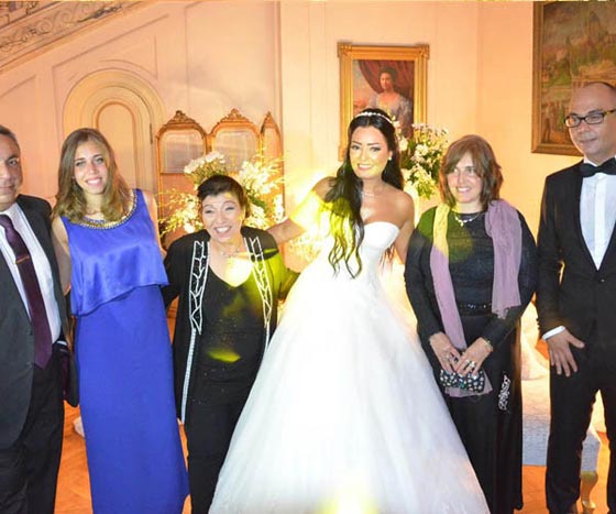 صور زفاف ملكة جمال مصر السابقة إنجي عبد الله على دبلوماسي تركي صورة رقم 7