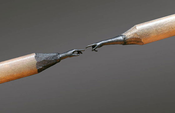 نحّات يصنع من أقلام الرصاص قطعا فنية مذهلة.. شاهد صورة رقم 1
