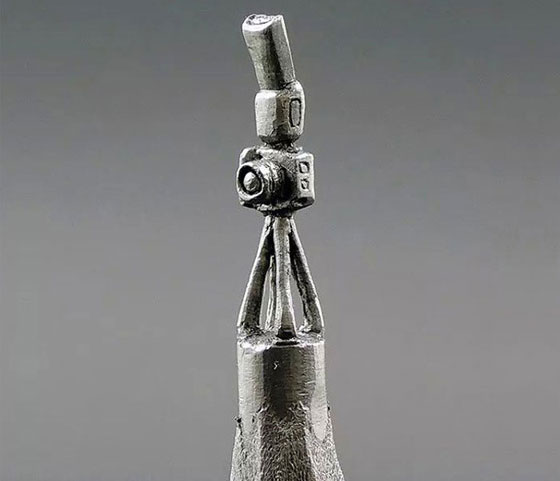 نحّات يصنع من أقلام الرصاص قطعا فنية مذهلة.. شاهد صورة رقم 3