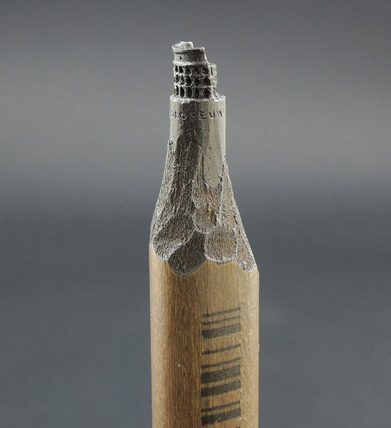 نحّات يصنع من أقلام الرصاص قطعا فنية مذهلة.. شاهد صورة رقم 7
