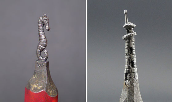 نحّات يصنع من أقلام الرصاص قطعا فنية مذهلة.. شاهد صورة رقم 9