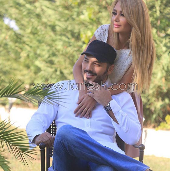 صور رامي عياش وزوجته يحتفلان بعيد زواجهما الثاني صورة رقم 1