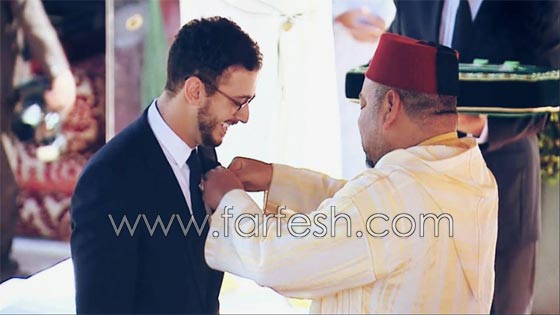 صور الفنان سعد المجرد ينال من ملك المغرب وسام المكافأة الوطنية   صورة رقم 2