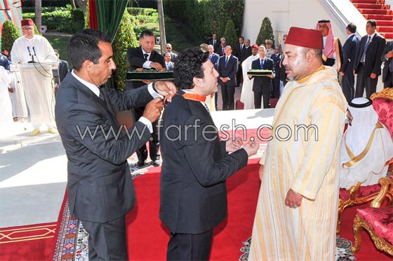 صور الفنان سعد المجرد ينال من ملك المغرب وسام المكافأة الوطنية   صورة رقم 5