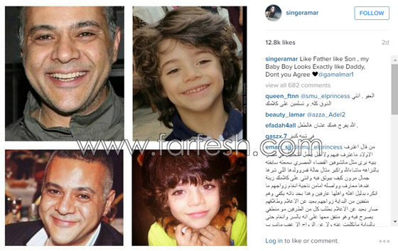 صور الشبه بين ابن اللبنانية قمر ووالده تطيح بكل قرارات المحاكم صورة رقم 1