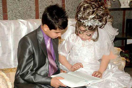 ايران تتجاوز قوانينها بعقد زواج بين عريس 14عاماً والعروسة 10 صورة رقم 2