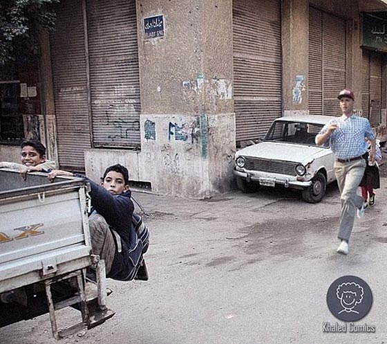 فوتوشوب: صور فنانين عرب في مشاهد افلام عالمية وفنانين اجانب في افلام مصرية صورة رقم 12