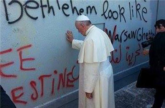 حاخامات يهددون بمحاكمة البابا ان لم يعتذر عن اعترافه بفلسطين صورة رقم 6
