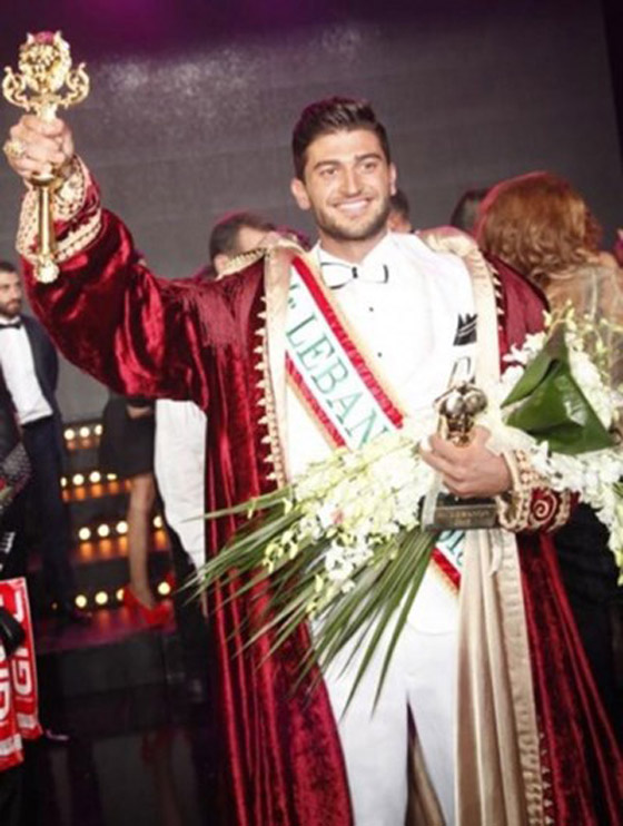 بالصور.. فريد مطر ملك جمال لبنان للعام 2015 صورة رقم 10