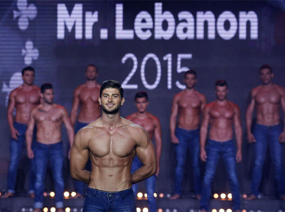 بالصور.. فريد مطر ملك جمال لبنان للعام 2015 صورة رقم 3