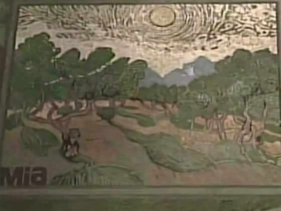 اشجار الزيتون.. لوحة لفان كوخ لا تمكن مشاهدتها الا من الطائرة صورة رقم 2