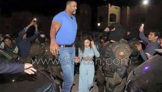 صور مشاهير عرب استعانوا بحراس شخصيين مخيفين صورة رقم 1