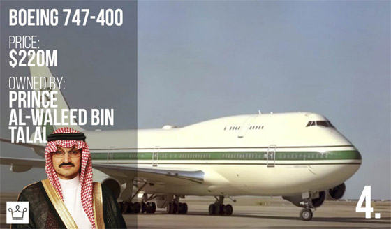 صور اغلى طائرات خاصة في العالم والوليد بن طلال على رأس القائمة صورة رقم 7