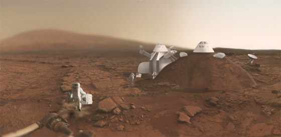 هكذا ستكون المستوطنات على المريخ.. تصاميم مقترحة صورة رقم 6