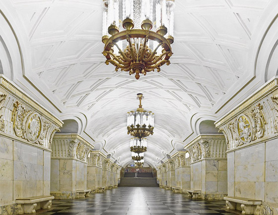 تحف معمارية تحت الأرض.. اسمها محطات القطار الروسية صورة رقم 11