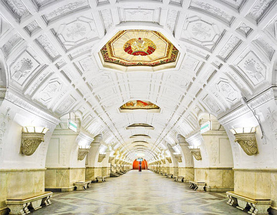 تحف معمارية تحت الأرض.. اسمها محطات القطار الروسية صورة رقم 14