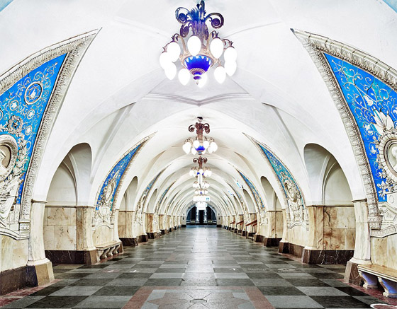 تحف معمارية تحت الأرض.. اسمها محطات القطار الروسية صورة رقم 4