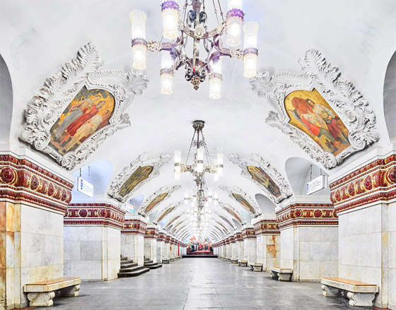 تحف معمارية تحت الأرض.. اسمها محطات القطار الروسية صورة رقم 6