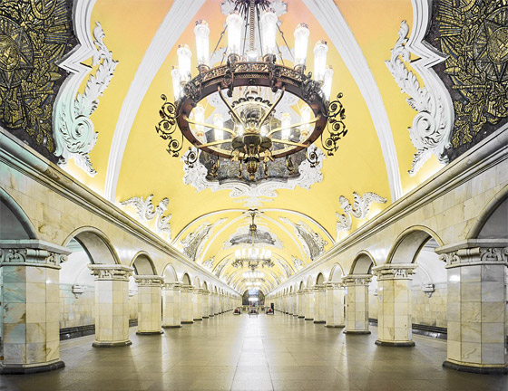 تحف معمارية تحت الأرض.. اسمها محطات القطار الروسية صورة رقم 8