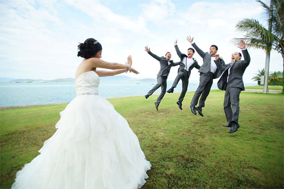 صور زفاف غير تقليدية: طريفة مضحكة، محرجة او مؤثرة! صورة رقم 2