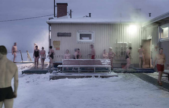صور فنلنديين يسبحون في بحيرات الثلوج.. هل تمتلك الجراة على منافستهم؟ صورة رقم 10