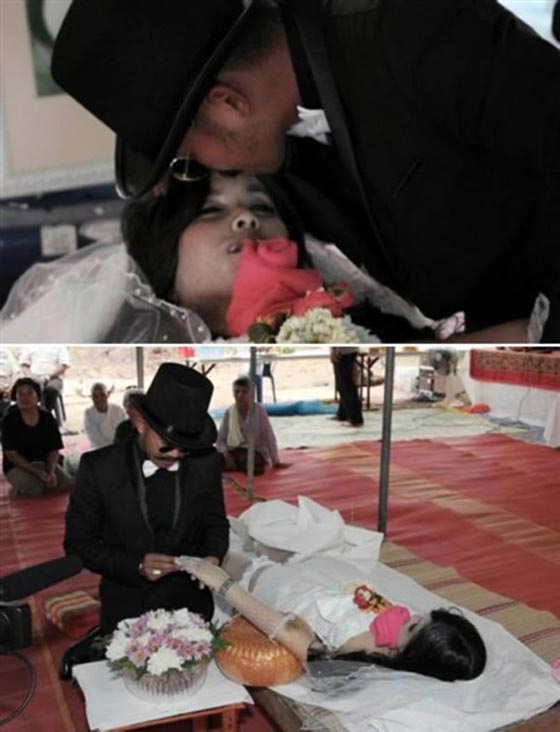 اغرب جنازات حول العالم على حلبة ملاكمة وشاب يتزوج من جثة صورة رقم 2