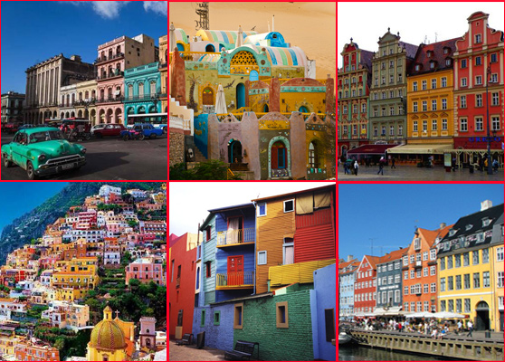 مدن تميز طبيعتها الألوان الزاهية.. النوبة المصرية وايطاليا والكاريبي صورة رقم 1