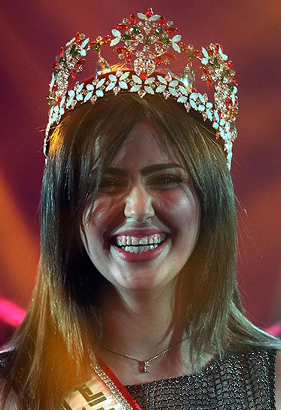 العراق ينتصر على الحرب ويقيم اول مسابقة لاختيار ملكة جماله منذ 40 عاما صورة رقم 5