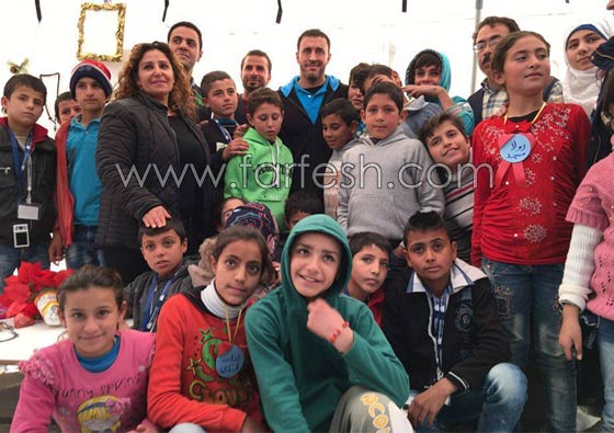   صور كاظم الساهر سفير اليونيسيف يزور مخيمات الاطفال في لبنان صورة رقم 3