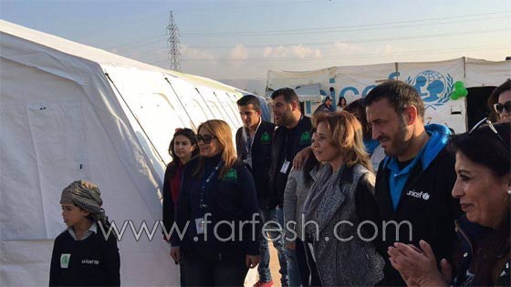   صور كاظم الساهر سفير اليونيسيف يزور مخيمات الاطفال في لبنان صورة رقم 9