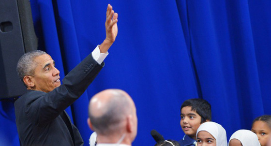 بعد زيارة اوباما للمسجد.. الكشف عن رئيس امريكي اتهم بانه مسلم متخفي صورة رقم 5