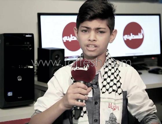 شاهدوا فيديو الطفل الفلسطيني ايمن امين (محمد عساف الصغير) قبل ذا فويس كيدز صورة رقم 7