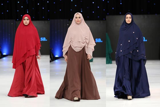 صور ملابس المحجبات من اندونيسيا: احدث صيحات الموضة العالمية صورة رقم 1