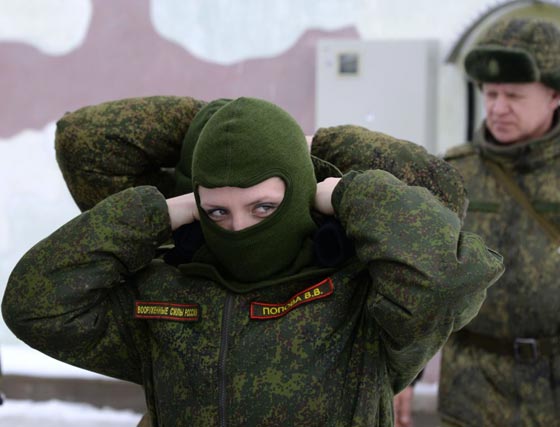 صور أجمل وأقوى المجندات الروسيات: اول مسابقة من نوعها صورة رقم 7