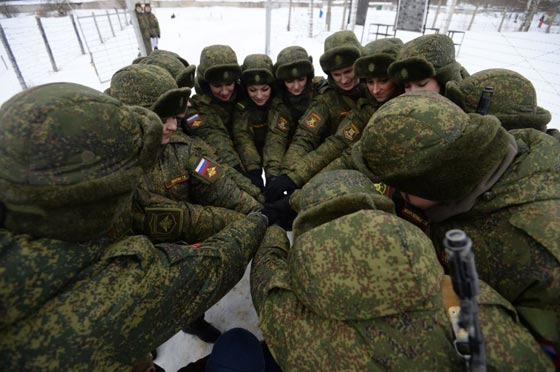صور أجمل وأقوى المجندات الروسيات: اول مسابقة من نوعها صورة رقم 1