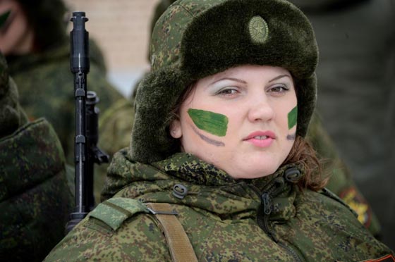 صور أجمل وأقوى المجندات الروسيات: اول مسابقة من نوعها صورة رقم 3